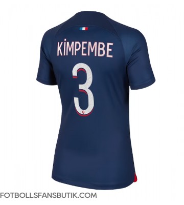 Paris Saint-Germain Presnel Kimpembe #3 Replika Hemmatröja Damer 2023-24 Kortärmad